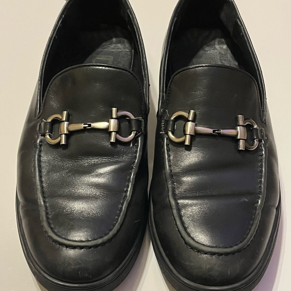 Dolce & Gabbana Men’s Size 42 EU Size 10 US Black Leather Dress Shoes Slip On